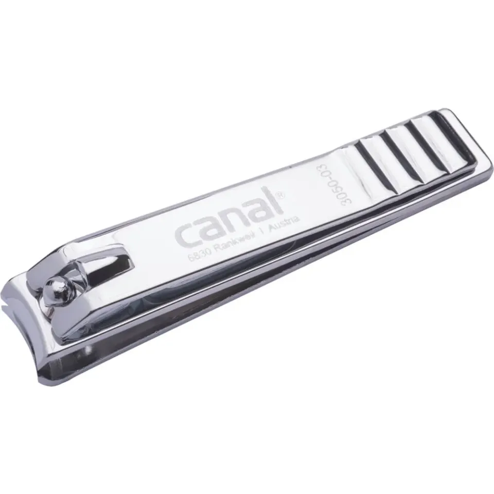 Canal Nagelknipser groß Fußnagelknipser gebogen 8 cm