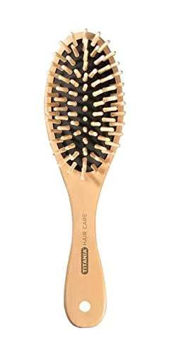 Titania Pneumaticbürste Holz 7-reihig 22 cm Holzborsten