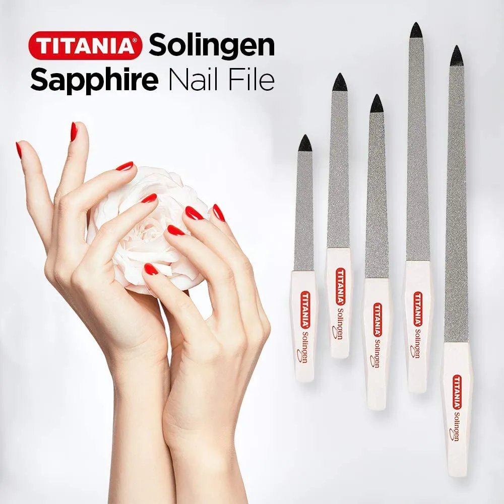 Titania Solingen Saphir Nagelfeile 17,5 cm Fein