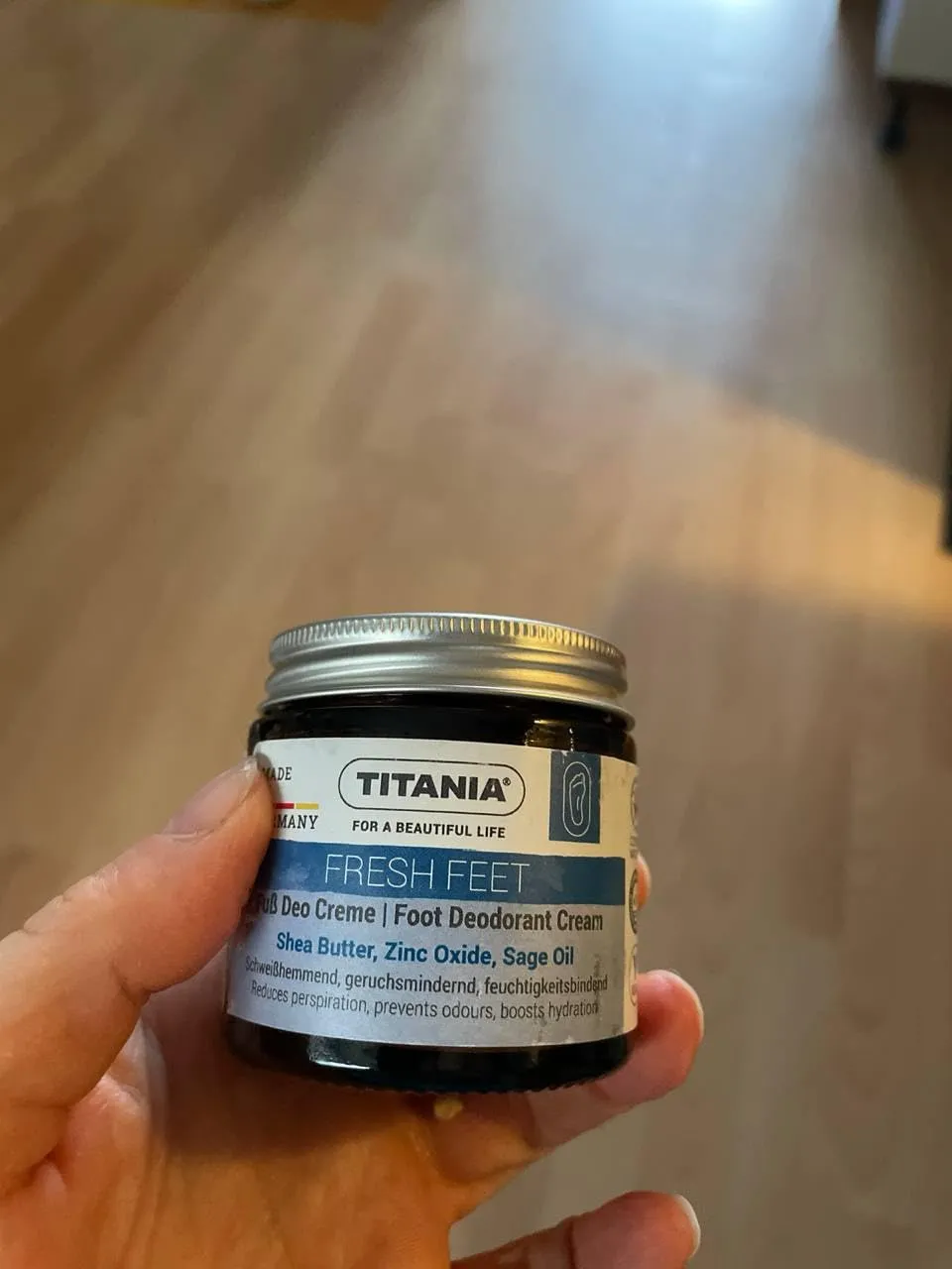 Titania Foot Fuß Deo Creme Citrus 40 ml vegan