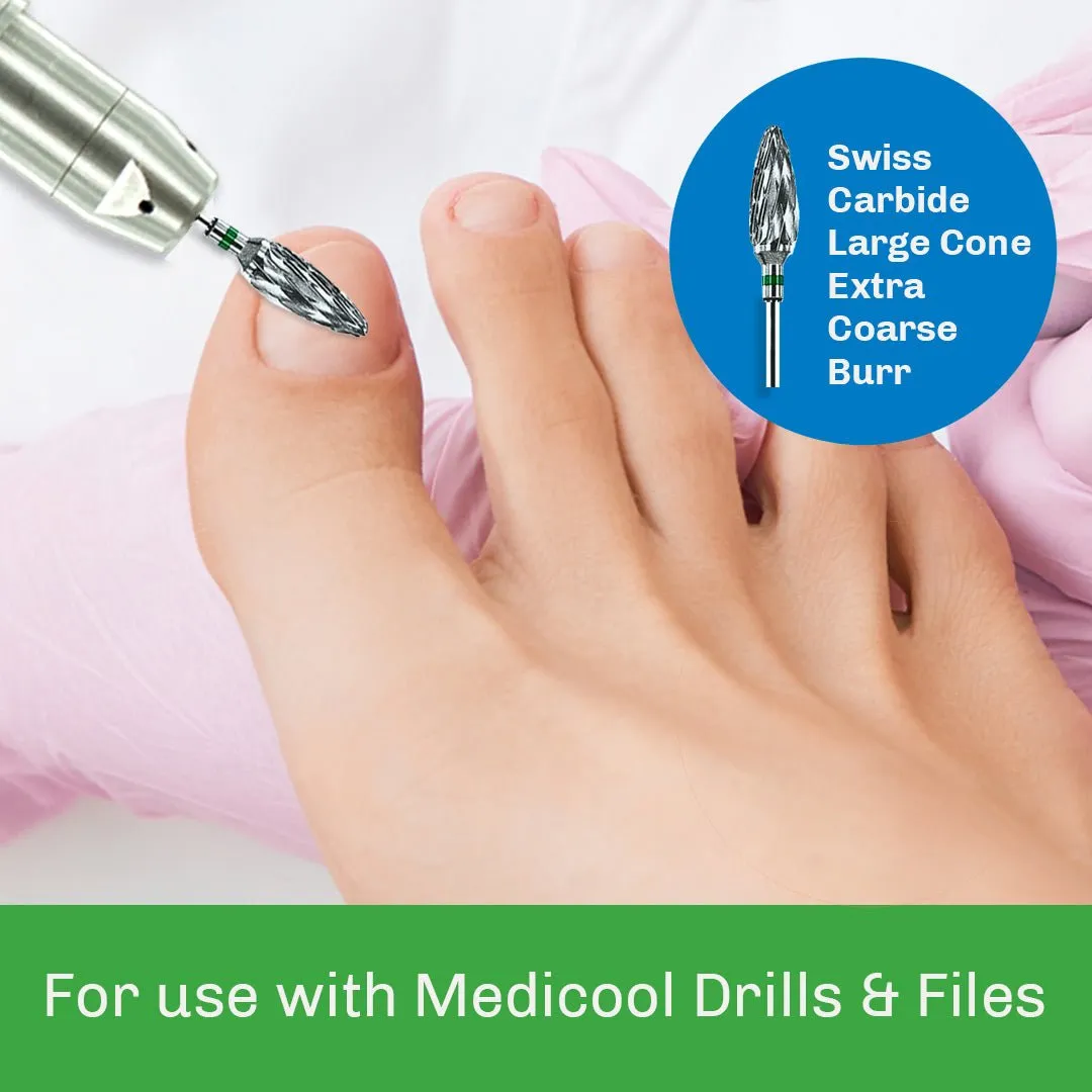 Medicool Swiss Carbide Large Cone Fräser Extra Grob