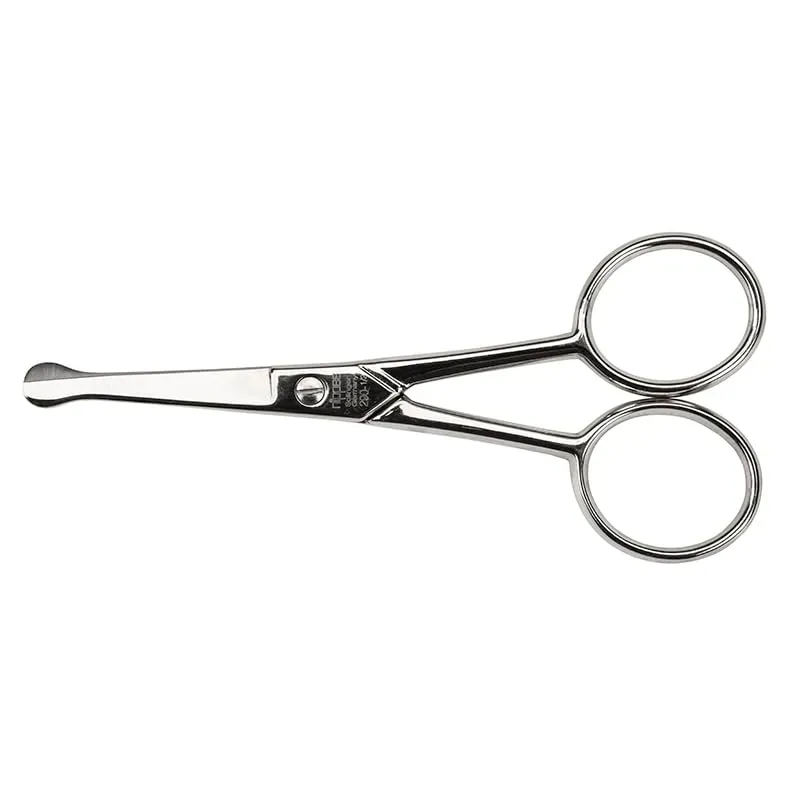 Nippes Solingen Herrenschere gebogen 10 cm Sicherheitsspitze