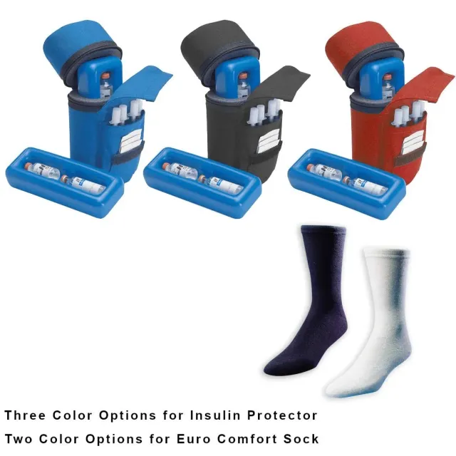 Medicool Insulin Protector Kühltasche Socken Set