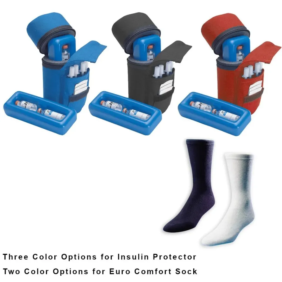 Medicool Insulin Protector Kühltasche Socken Set