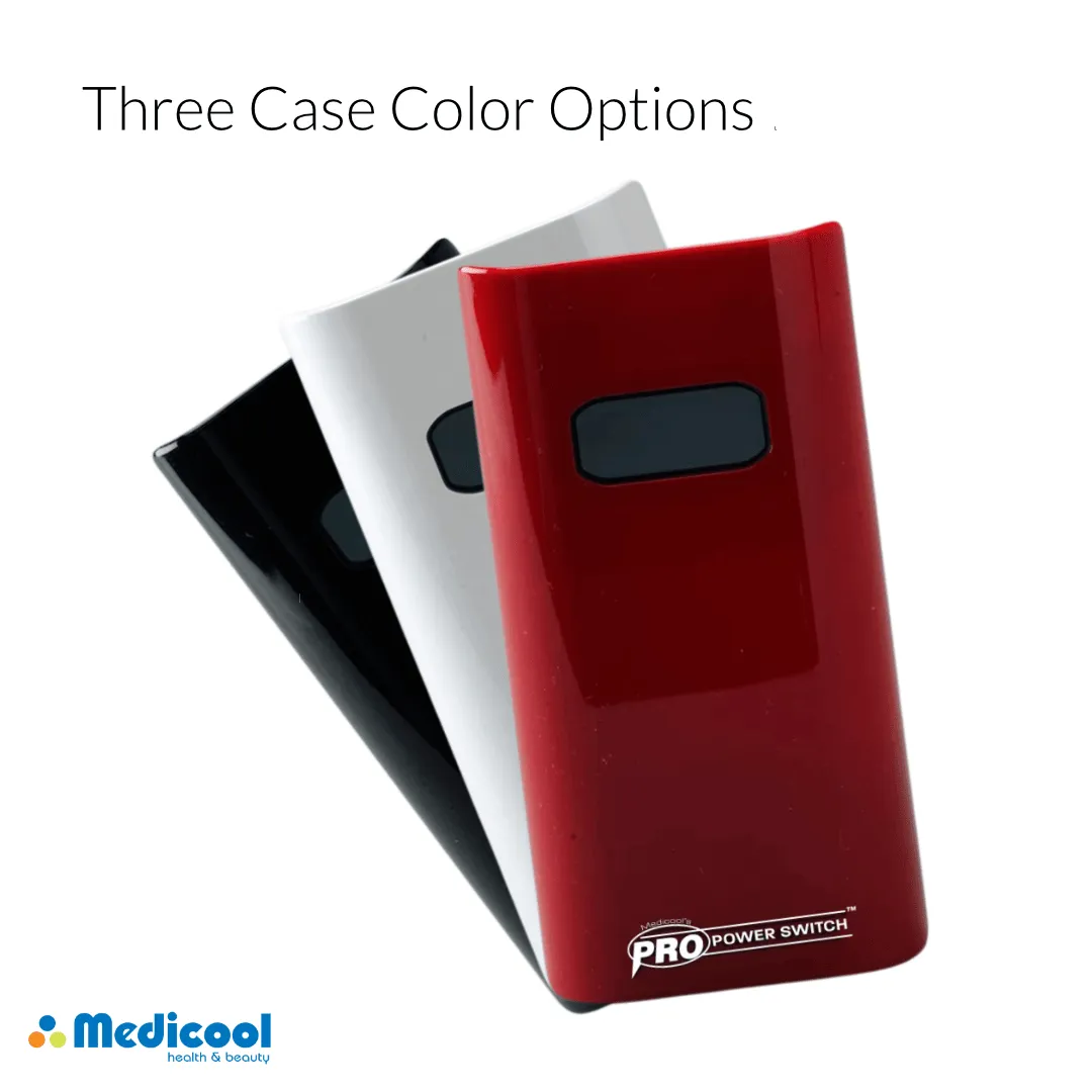 Medicool Pro Power Switch Ersatzgehäuse schwarz Set