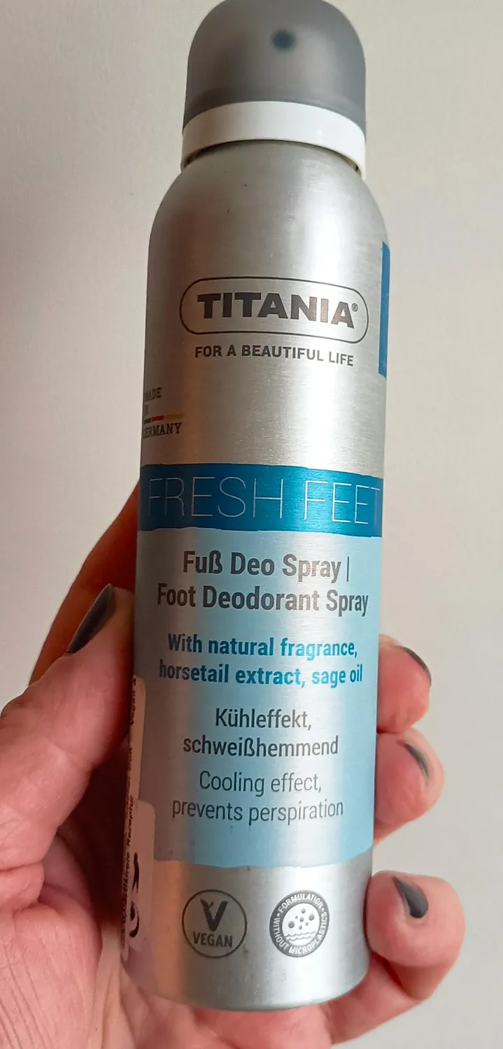 Titania Fuß Deo Spray zitrisch-frisch 150 ml vegan