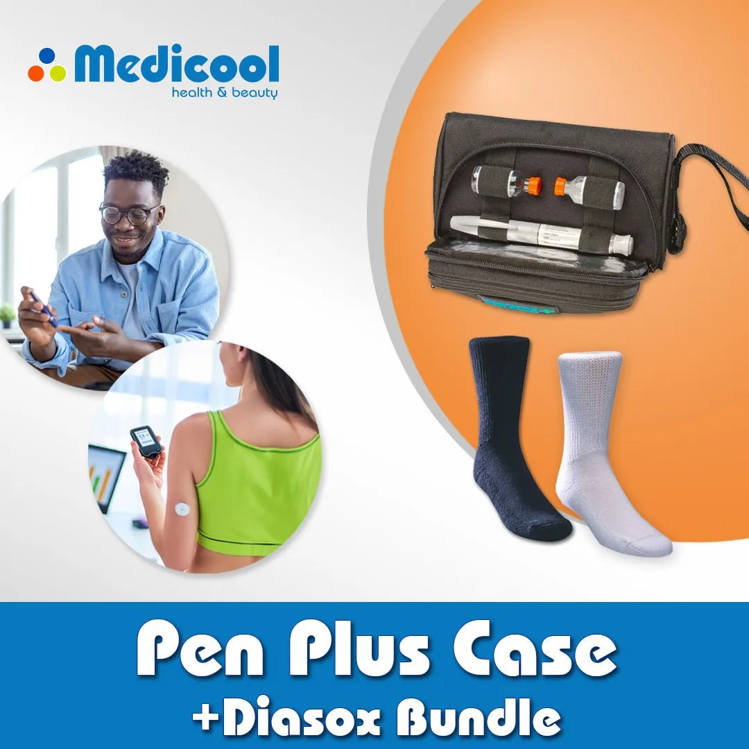 Medicool PenPlus Kühltasche mit DiaSox Socken Set