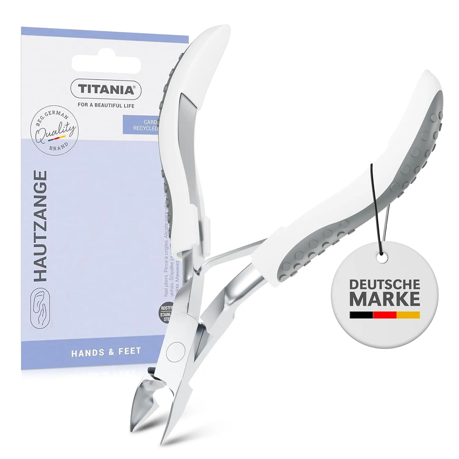 Titania Hands Nagelhautzange 10 cm Edelstahl Cutter
