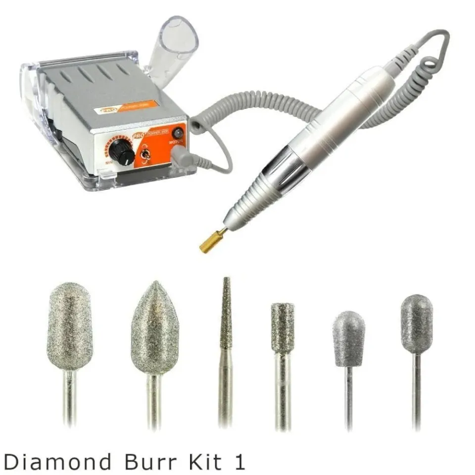 Medicool Pro Power 20K Podologiefräser Silber mit Set