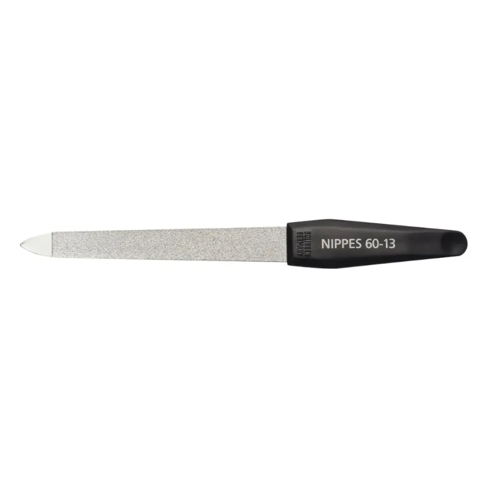 Nippes Solingen Saphir Nagelfeile 13 cm silber