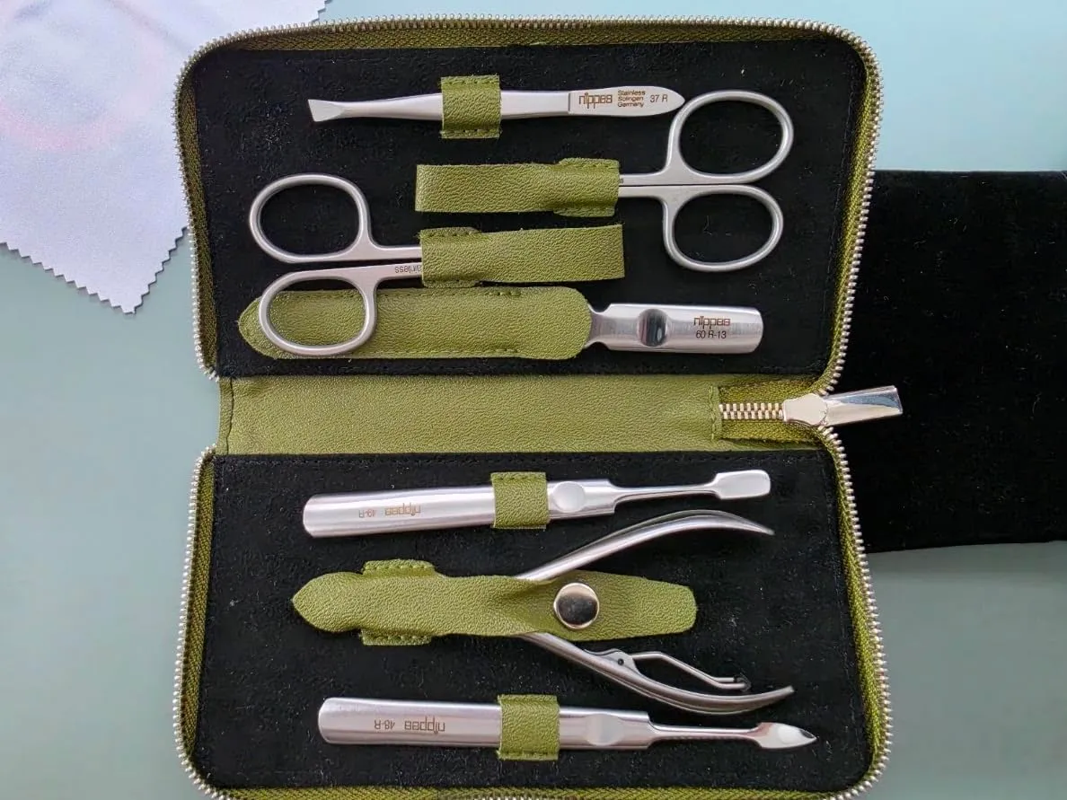 Nippes Solingen Verde Maniküre-Set 3-teilig Eukalyptus vegan