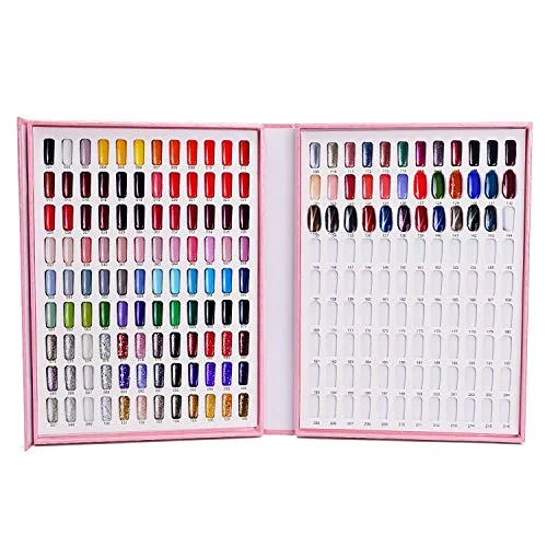 Noverlife 216 Nagel Farbkarte Buch Rosa 240 Tips