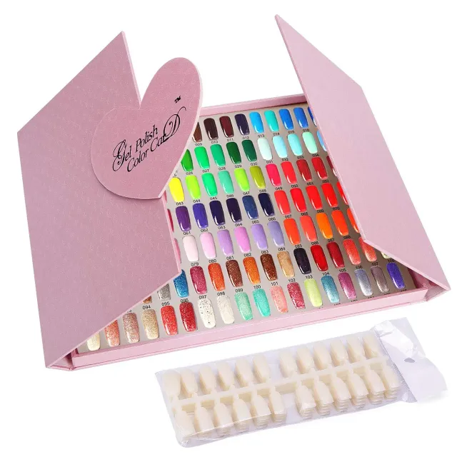 Noverlife Nagel Displaybuch 126 Farben mit Tipps