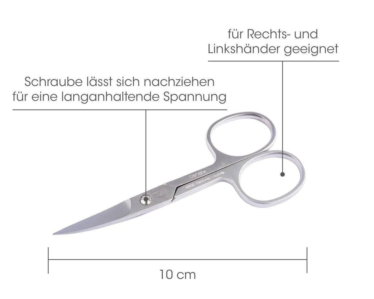 Canal Instrumente Fußnagelschere gebogen rostfrei 10 cm