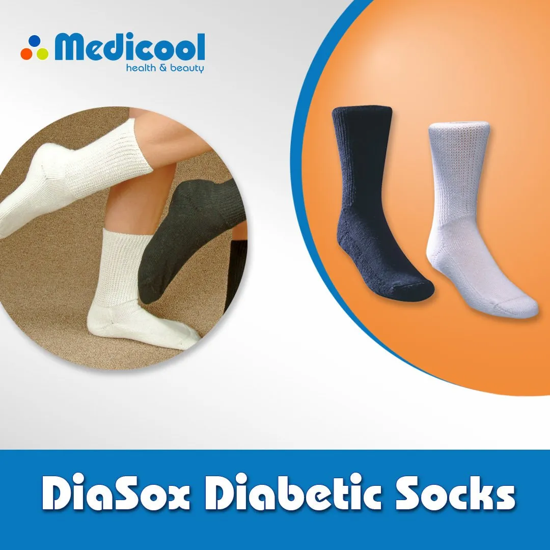 Medicool DiaSox Diabetiker Socken schwarz Gr. M 1 Paar