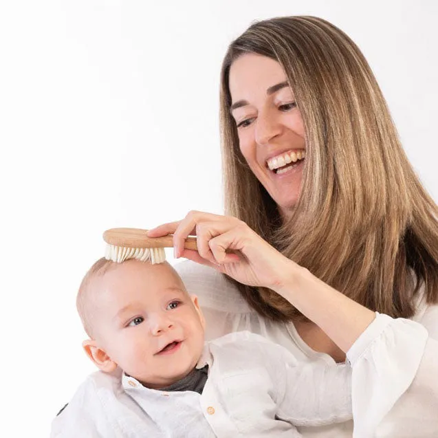 Canal 9409 Babyhaarbürste Ziegenhaar 14,5 cm weich