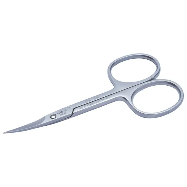 Canal Instrumente 1014-01 Nagel- und Hautschere gebogen 9 cm