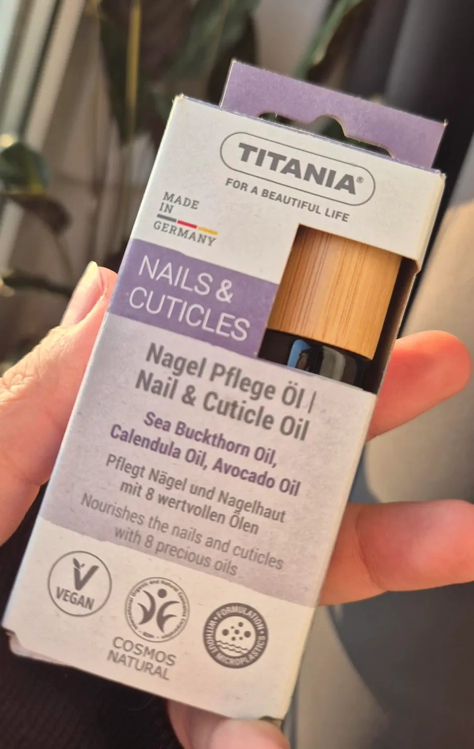 Titania Nagelöl Roller Cuticle Oil 10 ml vegan