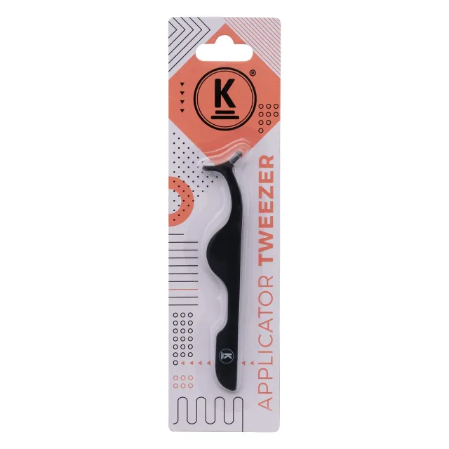 K-Pro Wimpern-Applikator Pinzette Edelstahl für Fake Lashes
