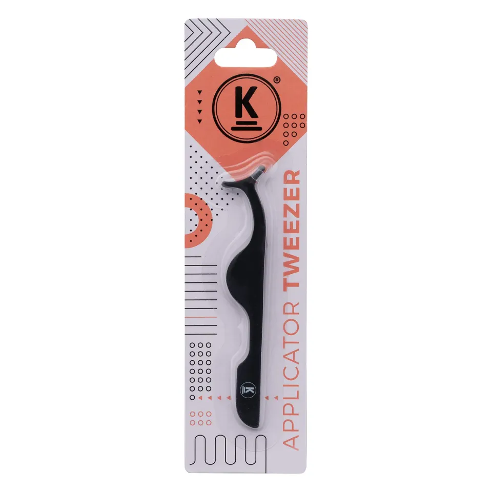 K-Pro Wimpern-Applikator Pinzette Edelstahl für Fake Lashes
