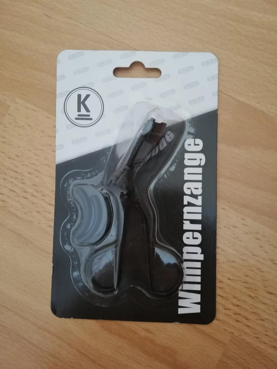 K-Pro Wimpernzange Edelstahl Lash Curler mit 3 Pads