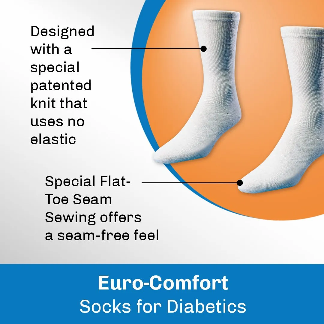 Medicool Euro Comfort Diabetikersocken Schwarz 1 Paar