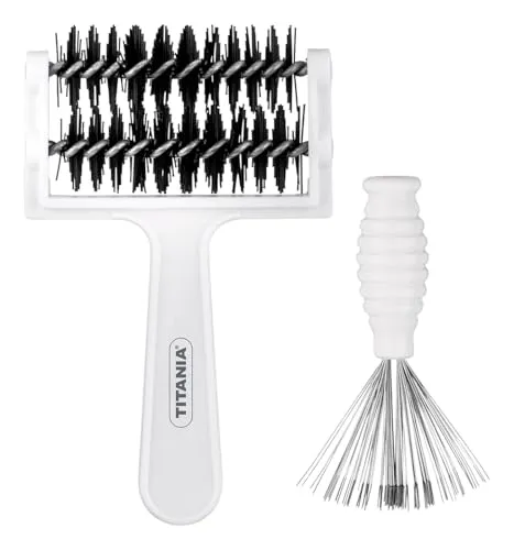Titania Kamm- und Bürstenreiniger Set 9,5 cm