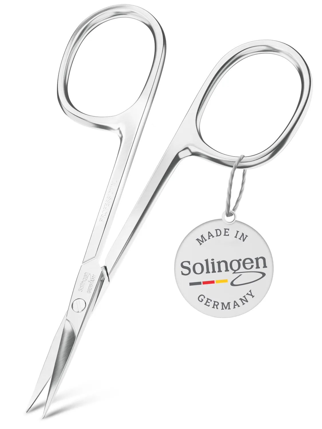 Titania Nagelschere Gebogen 9,5 cm Carbonstahl Solingen