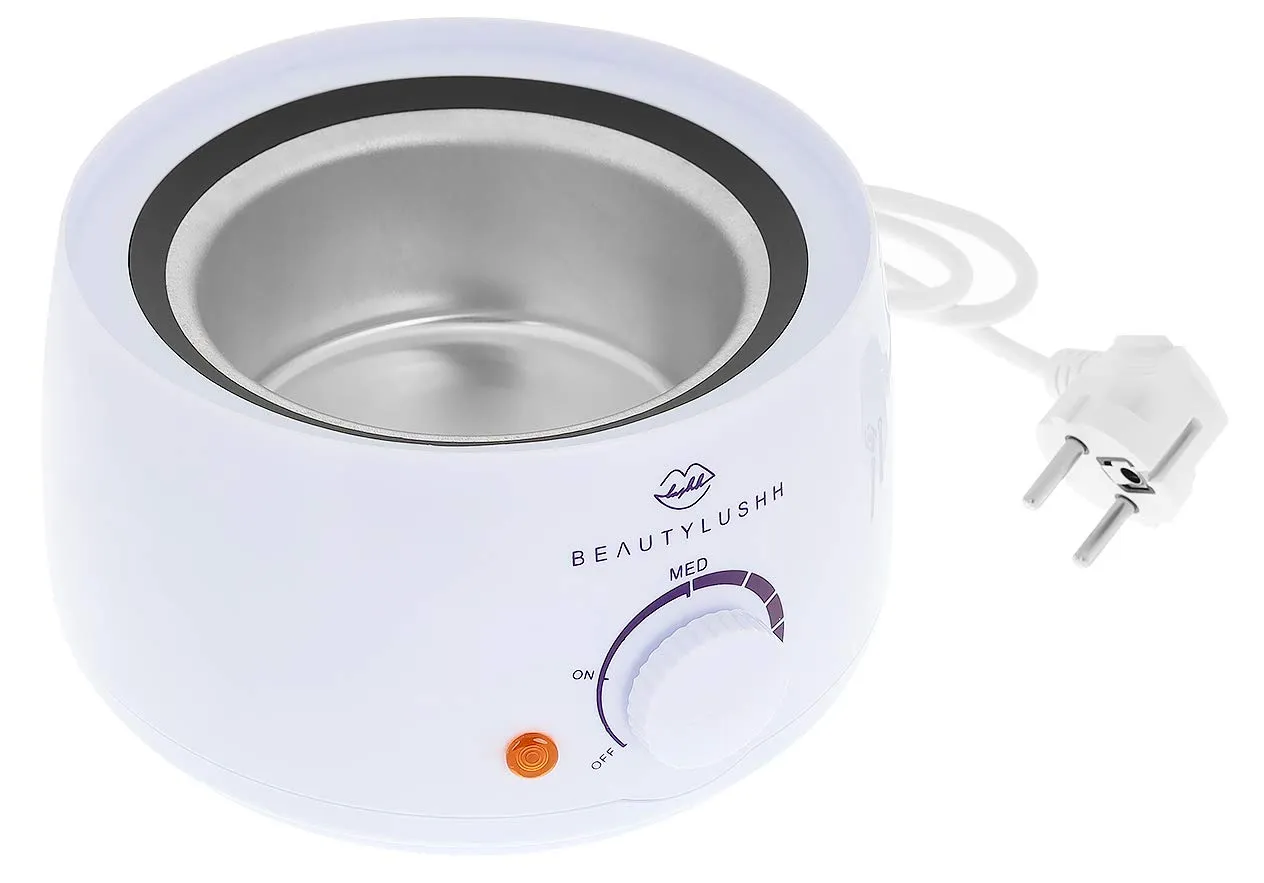Beautylushh Warmwachsgerät Haarentfernung Set 8850