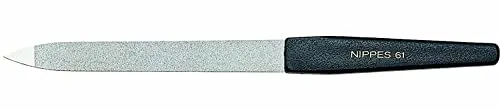Nippes Solingen Saphir-Nagelfeile 16 cm verchromt grob fein