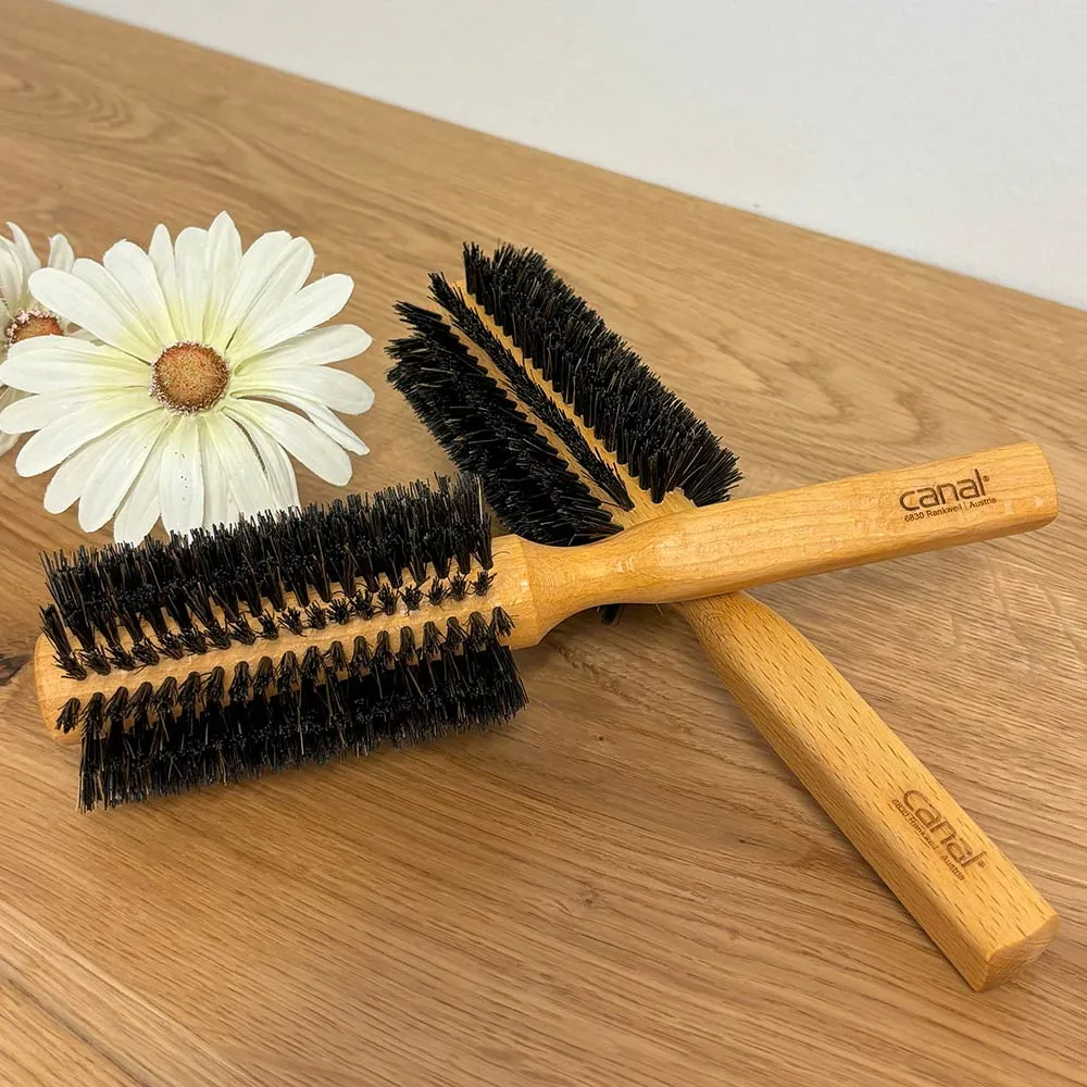 Canal Instrumente Natur-Styler Rundhaarbürste 22 cm
