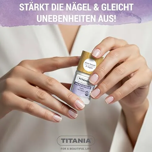 Titania Kaolin Nail Repair Nagellack 12 ml für brüchige Nägel
