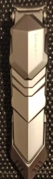 INXEN Profi Nagelknipser 2 Stück Schwarz mit Auffangbehälter