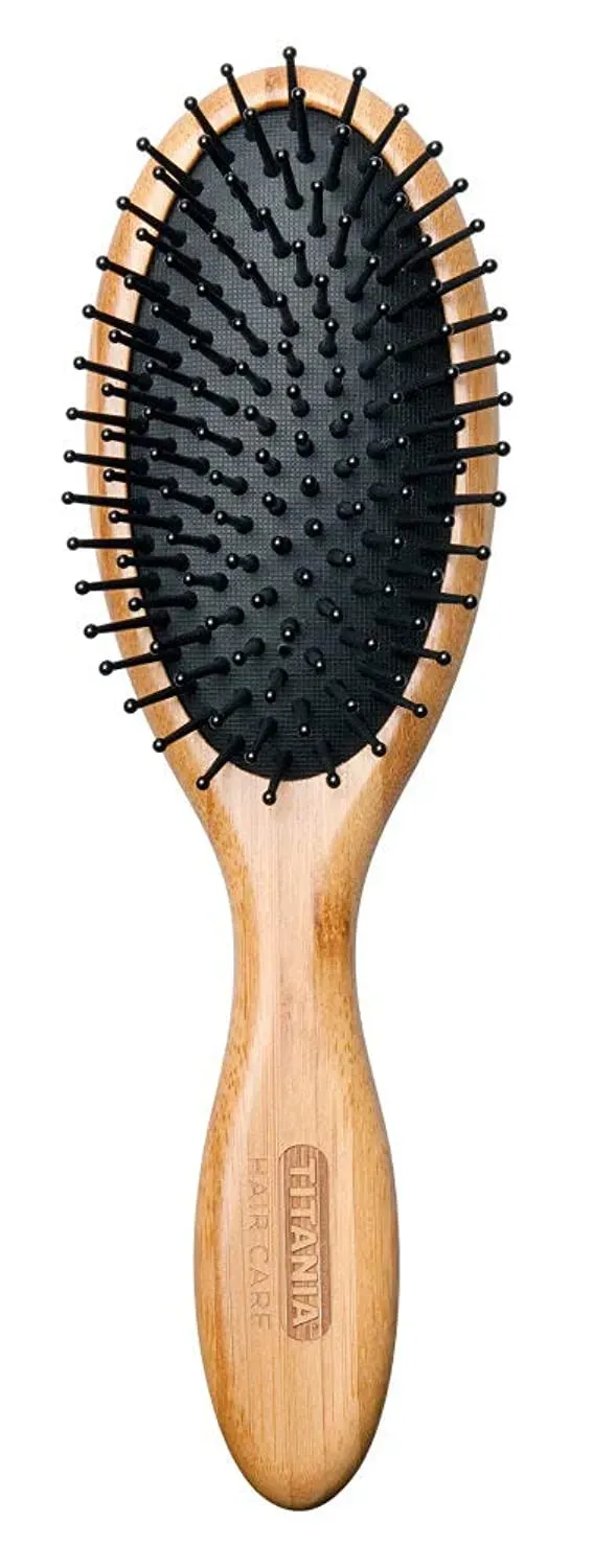 Titania Hair 2866 Bambus Oval Haarbürste 22 cm