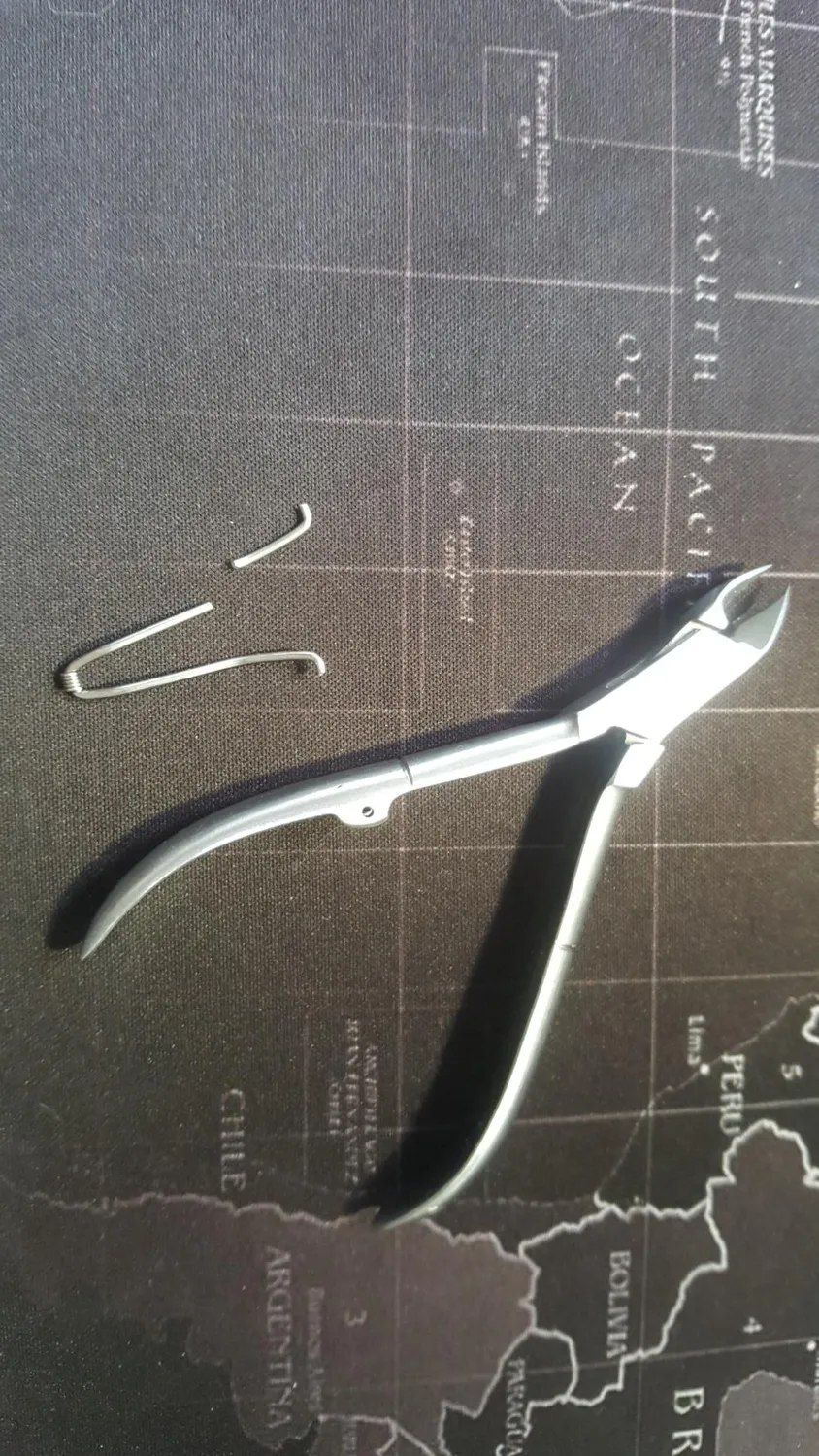 K-Pro Nagelhautzange Edelstahl 0,8 cm Schneide Maniküre