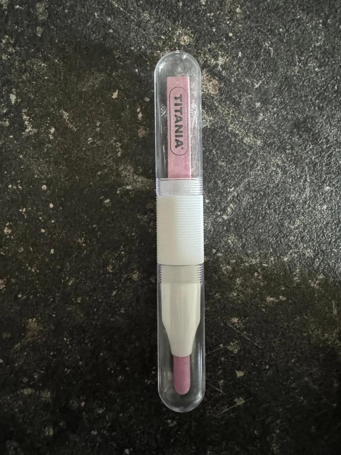 Titania Keramik-Nagelfeile doppelseitig 14 cm grob fein