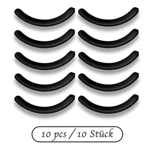 K-Pro Wimpernzange Ersatzpads Silikon 10 Stück schwarz