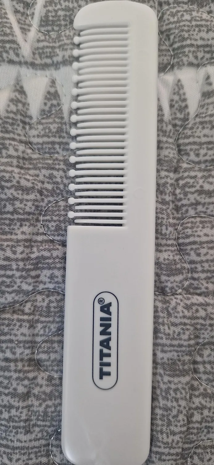 Titania Baby Haar Set 2-teilig Bürste Kamm weiß