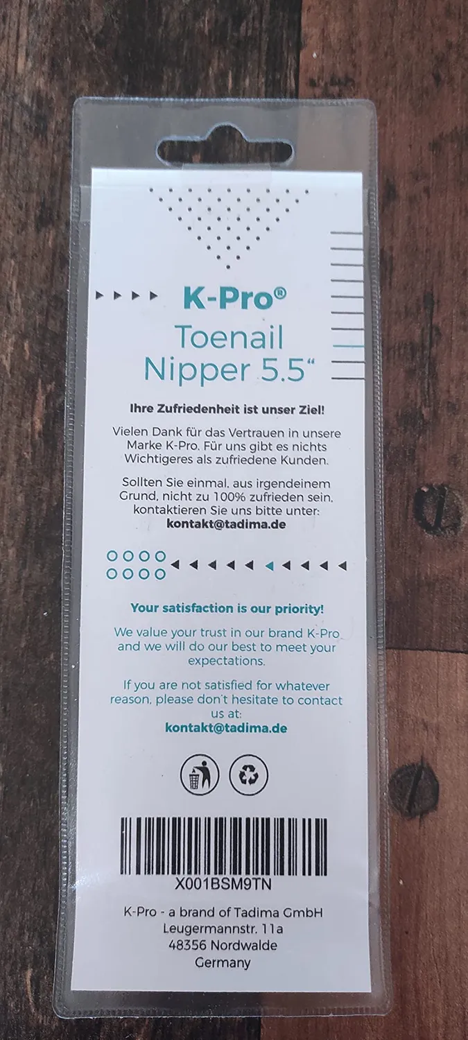 K-Pro Fußnagelzange 14 cm Edelstahl dicke Nägel