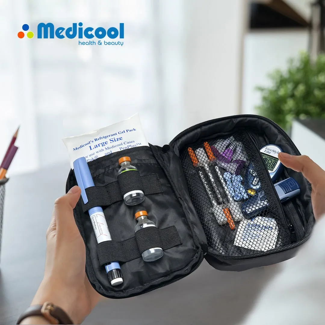 Medicool Daily Diabetic Organizer Kühltasche + MediClip Set