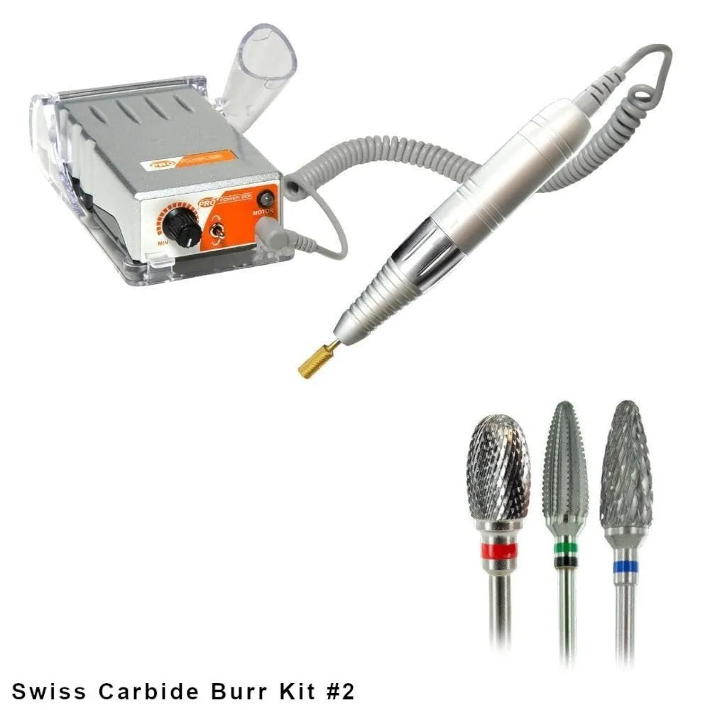 Medicool Pro Power 20K Podologiefräser Silber mit Set
