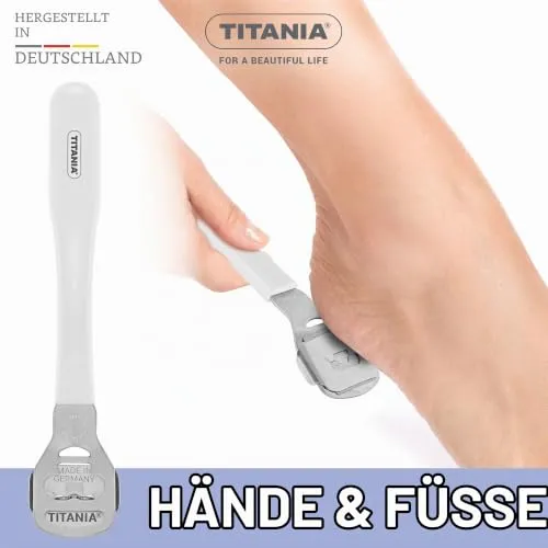 Titania Hornhauthobel ergonomisch mit Ersatzklinge