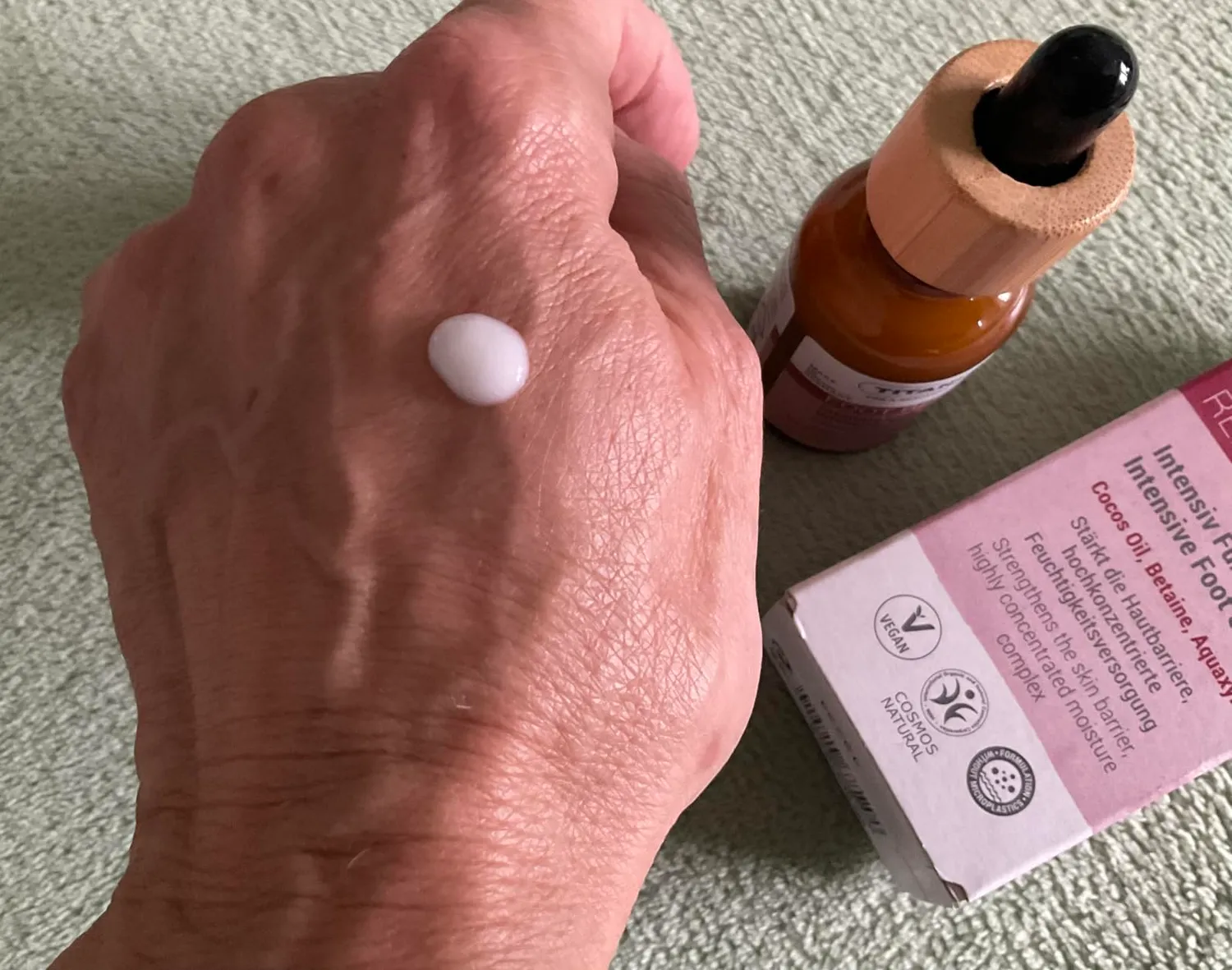 Titania Intensiv Fußserum 30 ml Kokosöl vegan
