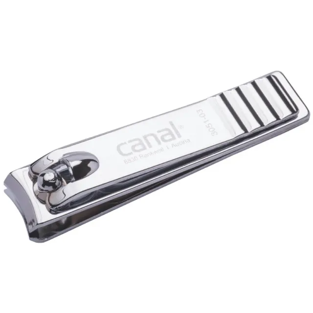 Canal Nagelknipser klein 6 cm vernickelt rund