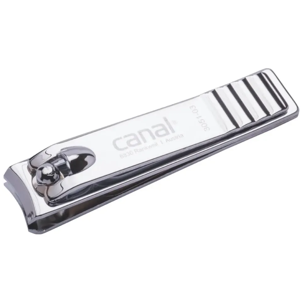 Canal Nagelknipser klein 6 cm vernickelt rund