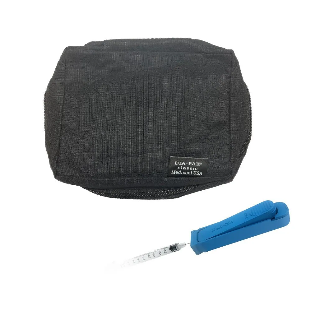 Medicool Dia-Pak Classic Insulintasche Medi-Clip Schwarz Nylon