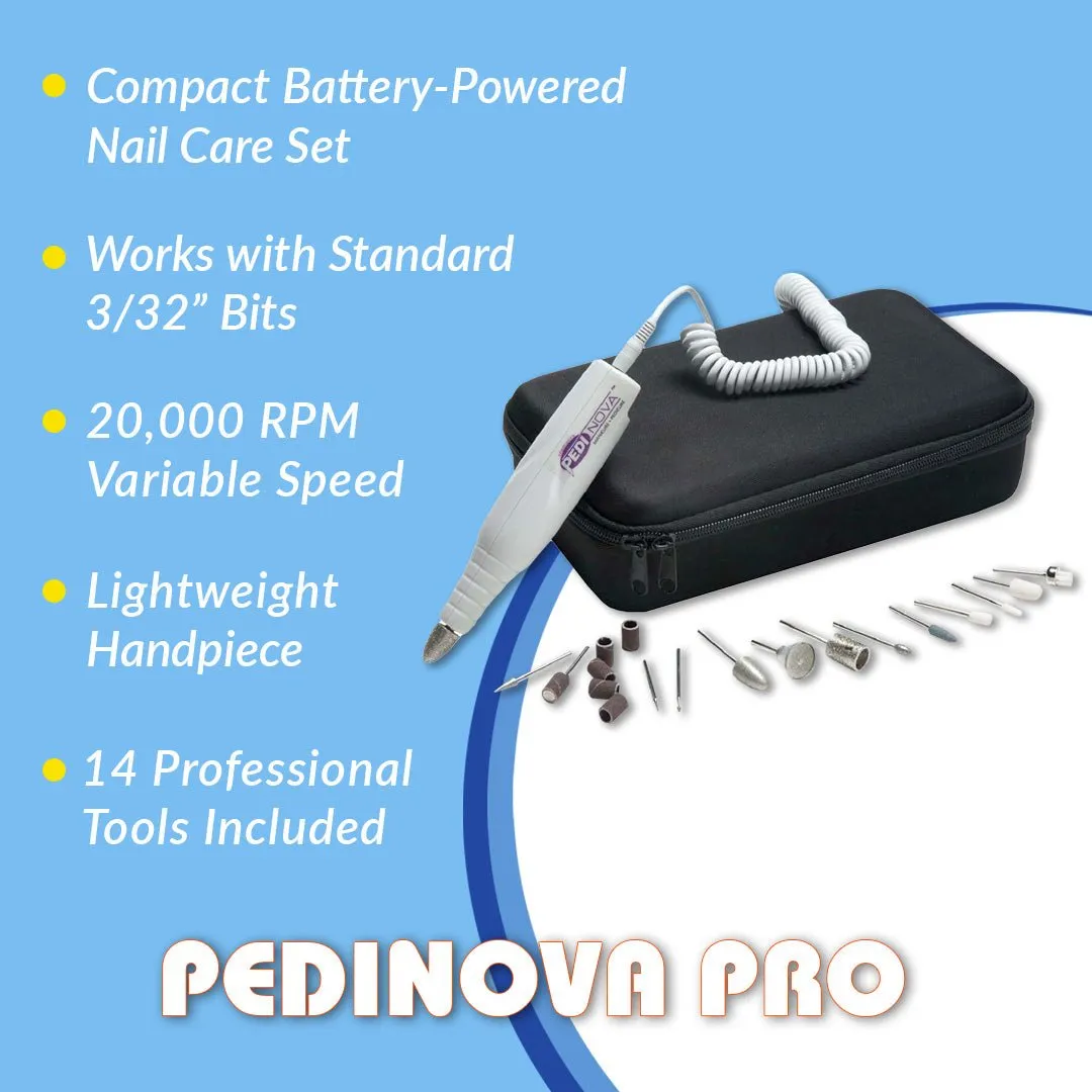 Medicool Pedinova Pro Elekt Nagelfeile 20.000 U/min 14tlg