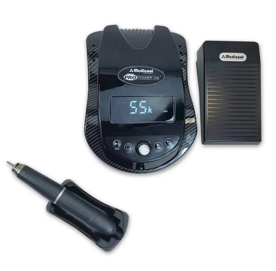 Medicool Pro Power A6 Mikromotor Poliergerät 55000 U/min