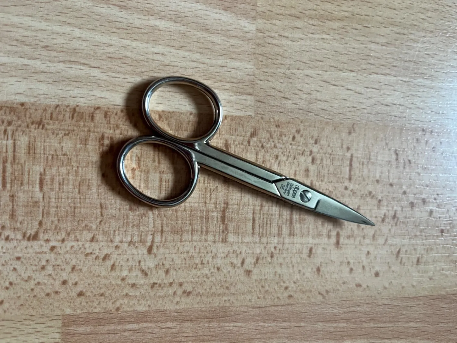 Nippes Solingen Nagelschere 9 cm gehärteter Stahl