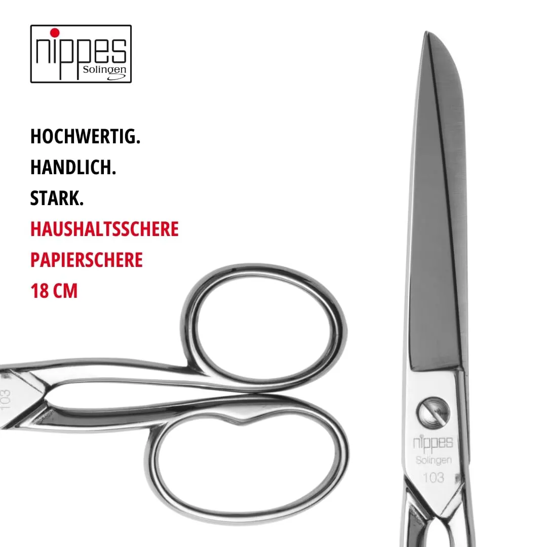 Nippes Solingen Classic 103-18 Haushaltsschere 18 cm